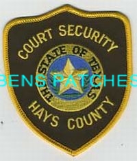 TEXAS,A,HAYS COUNTY COURT SECURITY 1